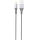 Kabel SILICON POWER USB-Lightning Silicon 1m Szary